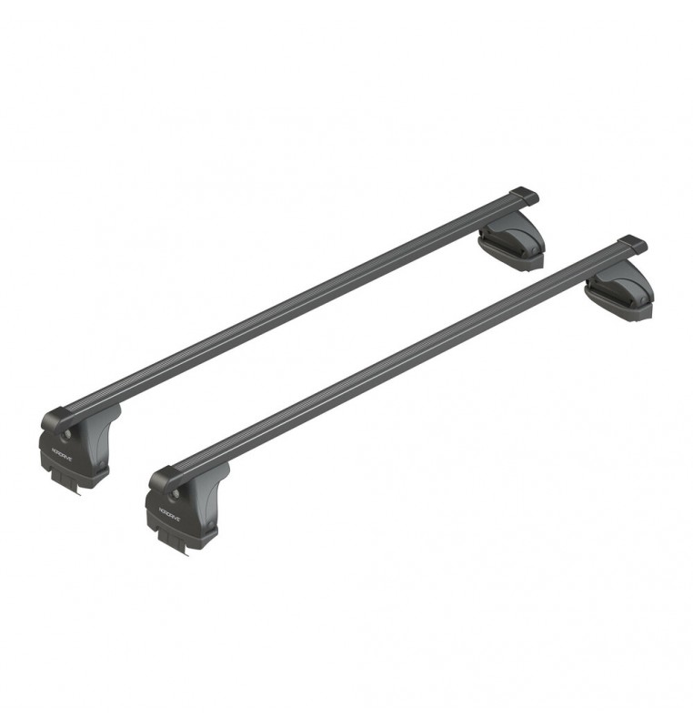 Quadra, set completo barre portatutto in acciaio - L - Evos LP - C103