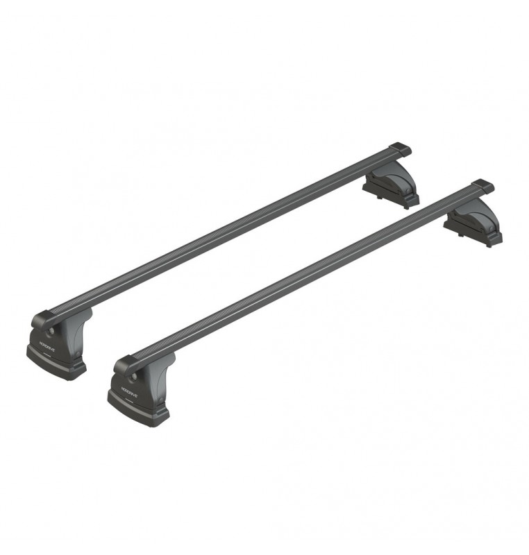 Quadra, set completo barre portatutto in acciaio - M - Evos LP - C109