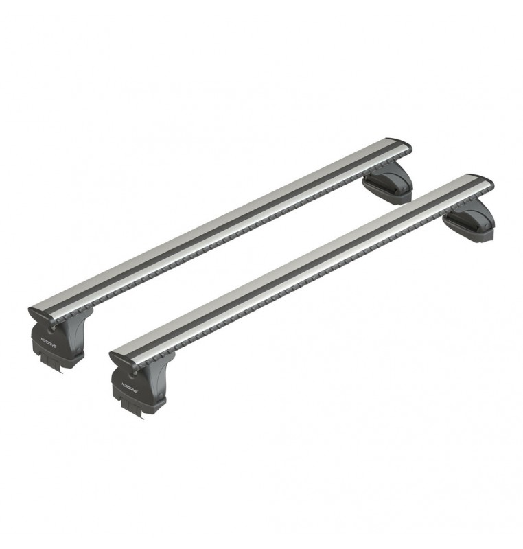 Silenzio, set completo barre portatutto in alluminio - L - Evos LP - C120