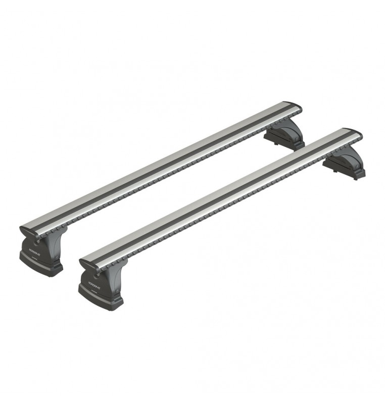 Silenzio, set completo barre portatutto in alluminio - S - Evos LP - C159