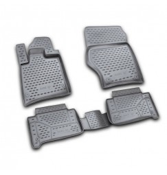 Set tappeti su misura in TPE - compatibile per  Audi Q7 (03/06>05/15)