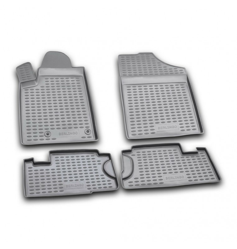 Set tappeti su misura in TPE - compatibile per  Citroen Berlingo (05/96>03/08) -  Citroen Berlingo Multispace (05/96>03/08)