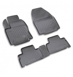 Set tappeti su misura in TPE - compatibile per  Ford Galaxy (09/06>09/15) 5 posti