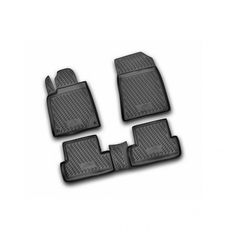 Set tappeti su misura in TPE - compatibile per  Peugeot 407 4p (05/04>05/11) -  Peugeot 407 sw (09/04>12/11)
