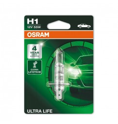 12V Ultra Life - H1 - 55W - P14,5s - 1 pz  - Blister