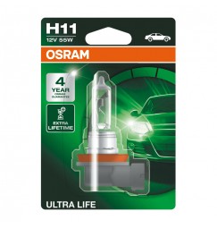 12V Ultra Life - H11 - 55W - PGJ19-2 - 1 pz  - Blister