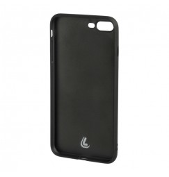 Duo pocket, cover bicolore con inserti metallici - Apple iPhone 7 Plus / 8 Plus - Nero/Grigio