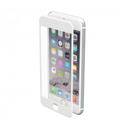 Phantom, vetro temperato protettivo da bordo a bordo - Apple iPhone 6 / 6s - Glossy White