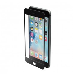 Phantom, vetro temperato protettivo da bordo a bordo - Apple iPhone 7 Plus / 8 Plus - Glossy Black