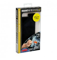 Magnet-X, cover per porta telefono magnetici - Apple iPhone 7 Plus / 8 Plus - Nero