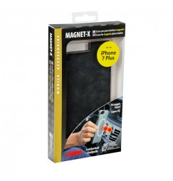Magnet-X, cover per porta telefono magnetici - Apple iPhone 7 Plus / 8 Plus - Antracite