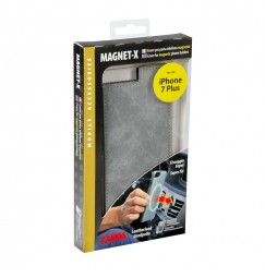 Magnet-X, cover per porta telefono magnetici - Apple iPhone 7 Plus / 8 Plus - Grigio