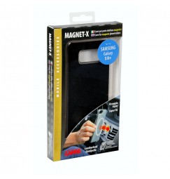 Magnet-X, cover per porta telefono magnetici - Samsung Galaxy S8+ - Nero