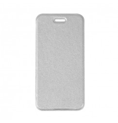 Clear Back, cover trasparente con sportello protettivo - Apple iPhone 6 / 6s - Argento