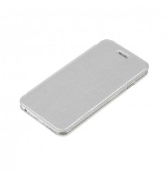 Clear Back, cover trasparente con sportello protettivo - Apple iPhone 6 / 6s - Argento