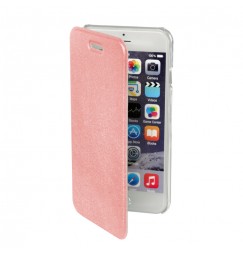 Clear Back, cover trasparente con sportello protettivo - Apple iPhone 6 / 6s - Oro Rosa