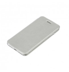Clear Back, cover trasparente con sportello protettivo - Apple iPhone 7 / 8 - Argento