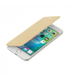 Clear Back, cover trasparente con sportello protettivo - Apple iPhone 7 / 8 - Oro