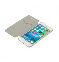 Clear Back, cover trasparente con sportello protettivo - Apple iPhone 7 / 8 - Oro Rosa