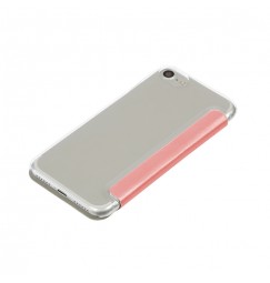 Clear Back, cover trasparente con sportello protettivo - Apple iPhone 7 / 8 - Oro Rosa