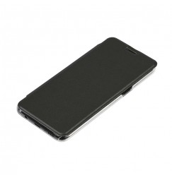 Clear Back, cover trasparente con sportello protettivo - Samsung Galaxy S8 - Nero