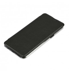 Clear Back, cover trasparente con sportello protettivo - Samsung Galaxy S8+ - Nero