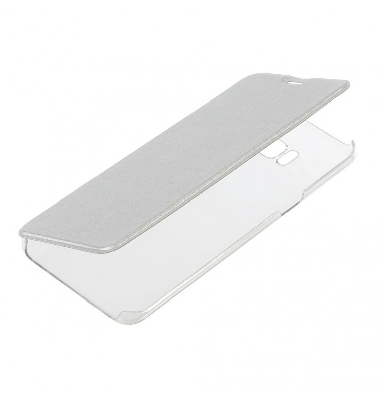 Clear Back, cover trasparente con sportello protettivo - Samsung Galaxy S8+ - Argento