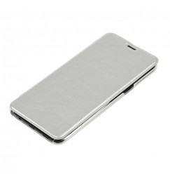 Clear Back, cover trasparente con sportello protettivo - Samsung Galaxy S8+ - Argento