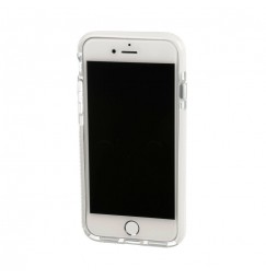 Alpha Guard, cover ultra protettiva anti-shock flessibile - Apple iPhone 7 / 8 - Trasparente/Bianco