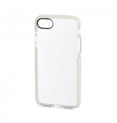 Alpha Guard, cover ultra protettiva anti-shock flessibile - Apple iPhone 7 / 8 - Trasparente/Bianco
