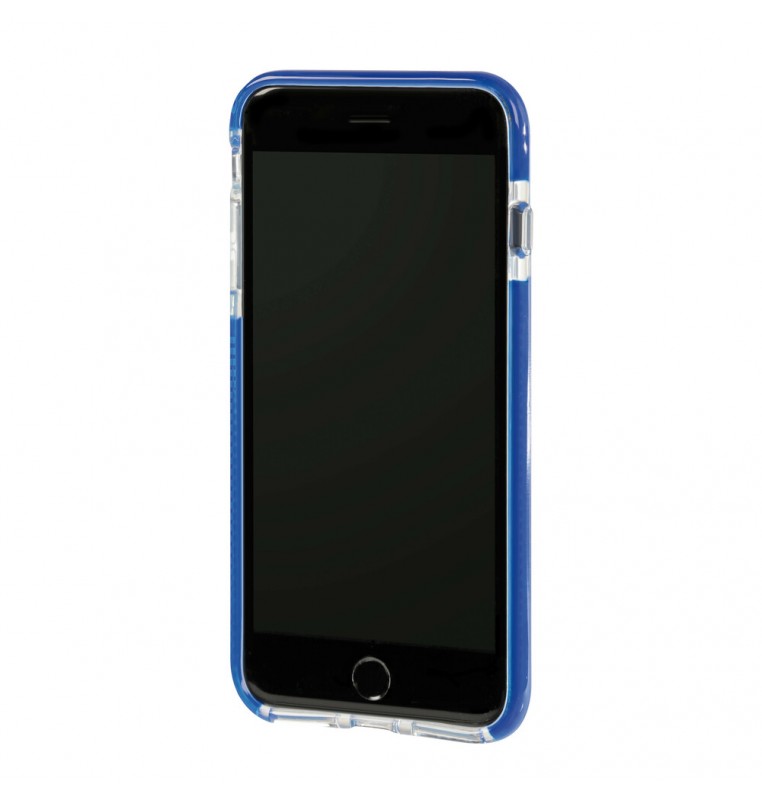 Alpha Guard, cover ultra protettiva anti-shock flessibile - Apple iPhone 7 Plus / 8 Plus - Trasparente/Blu