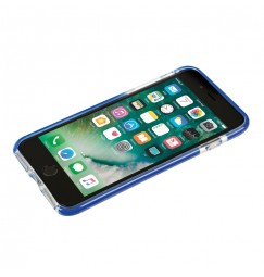 Alpha Guard, cover ultra protettiva anti-shock flessibile - Apple iPhone 7 Plus / 8 Plus - Trasparente/Blu