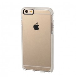 Alpha Guard, cover ultra protettiva anti-shock flessibile - Apple iPhone 6 Plus / 6s Plus - Trasparente/Bianco