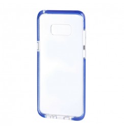 Alpha Guard, cover ultra protettiva anti-shock flessibile - Samsung Galaxy S8+ - Trasparente/Blu
