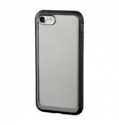 Prime, cover protettiva con cornice colorata - Apple iPhone 7 / 8 - Trasparente/Nero