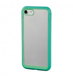 Prime, cover protettiva con cornice colorata - Apple iPhone 7 / 8 - Trasparente/Verde
