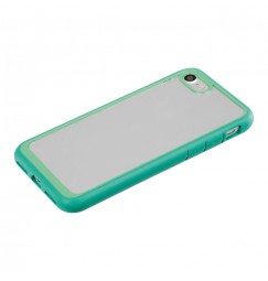 Prime, cover protettiva con cornice colorata - Apple iPhone 7 / 8 - Trasparente/Verde