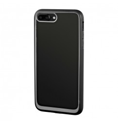Prime, cover protettiva con cornice colorata - Apple iPhone 7 Plus / 8 Plus - Trasparente/Nero