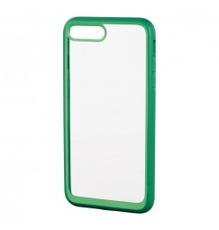 Prime, cover protettiva con cornice colorata - Apple iPhone 7 Plus / 8 Plus - Trasparente/Verde