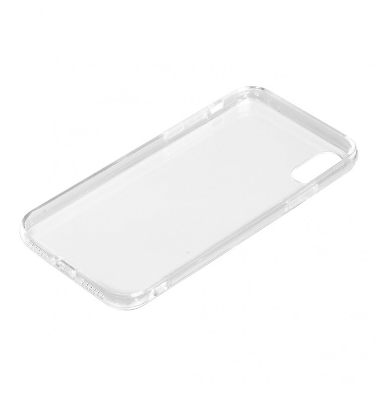 Clear Cover, cover trasparente rigida con cornice in gomma - Apple iPhone X