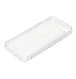 Clear Cover, cover trasparente rigida con cornice in gomma - Apple iPhone 5 / 5s / SE