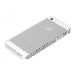 Clear Cover, cover trasparente rigida con cornice in gomma - Apple iPhone 5 / 5s / SE
