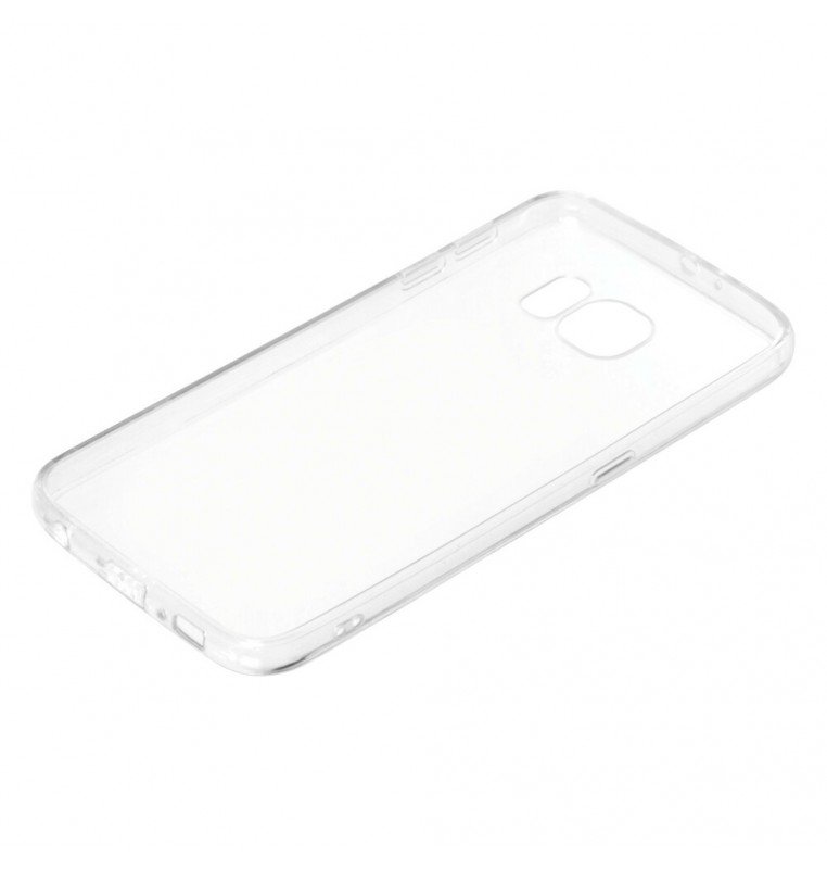 Clear Cover, cover trasparente rigida con cornice in gomma - Samsung Galaxy S6