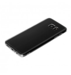 Clear Cover, cover trasparente rigida con cornice in gomma - Samsung Galaxy S7 Edge