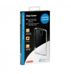 Clear Cover, cover trasparente rigida con cornice in gomma - Samsung Galaxy S4
