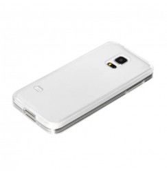 Clear Cover, cover trasparente rigida con cornice in gomma - Samsung Galaxy S5 Mini