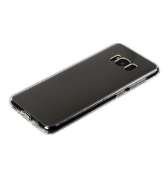 Clear Cover, cover trasparente rigida con cornice in gomma - Samsung Galaxy S8+