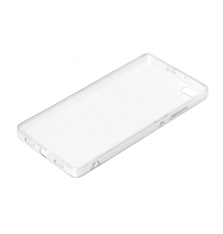 Clear Cover, cover trasparente rigida con cornice in gomma - Huawei P8 Lite