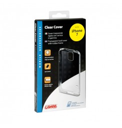 Clear Cover, cover trasparente rigida con cornice in gomma - Apple iPhone 7 / 8