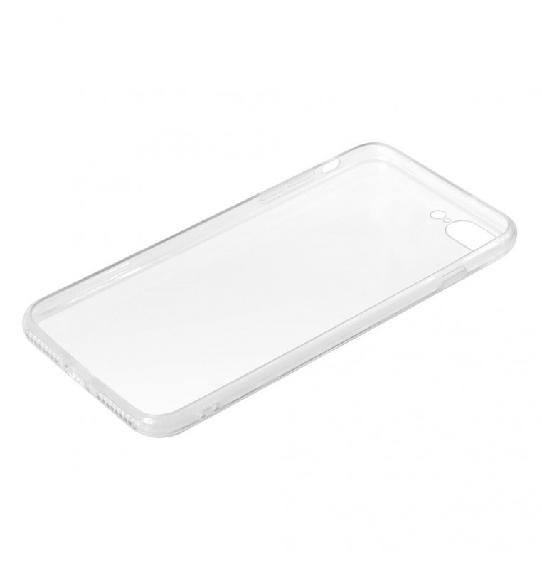 Clear Cover, cover trasparente rigida con cornice in gomma - Apple iPhone 7 Plus / 8 Plus